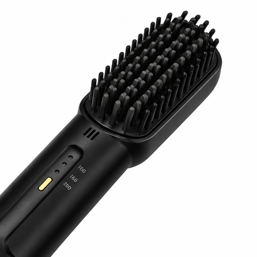 Cepillo Alisador Térmico Portátil